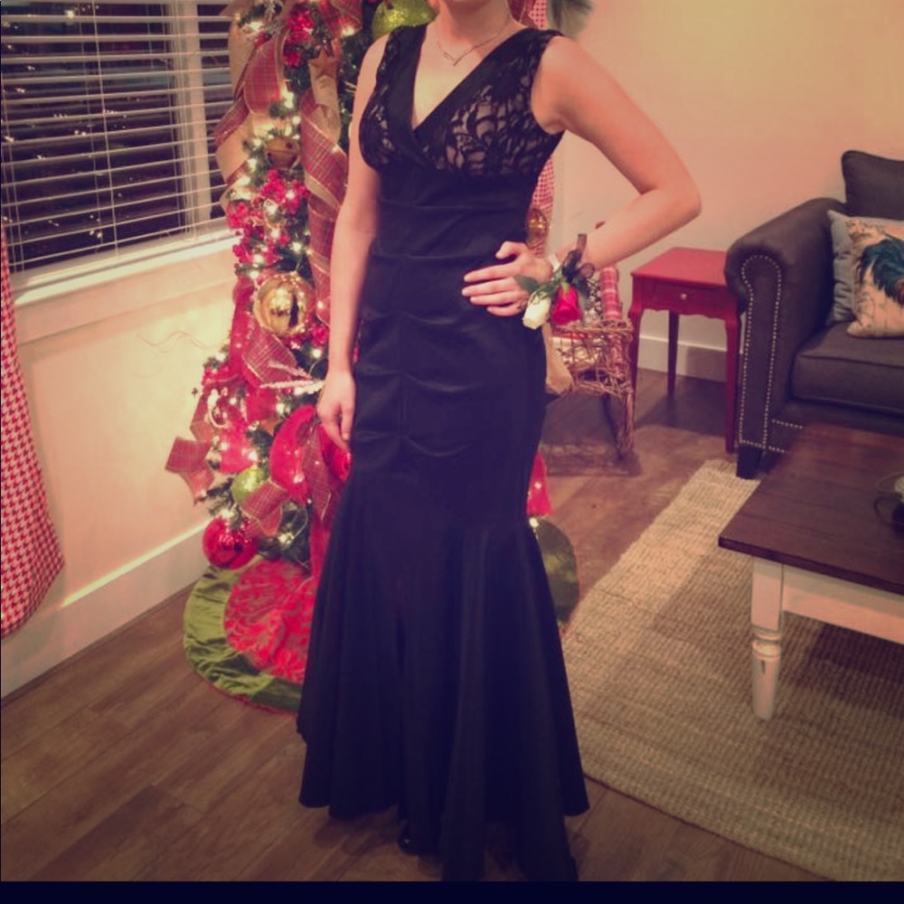 Black Mermaid Dress
